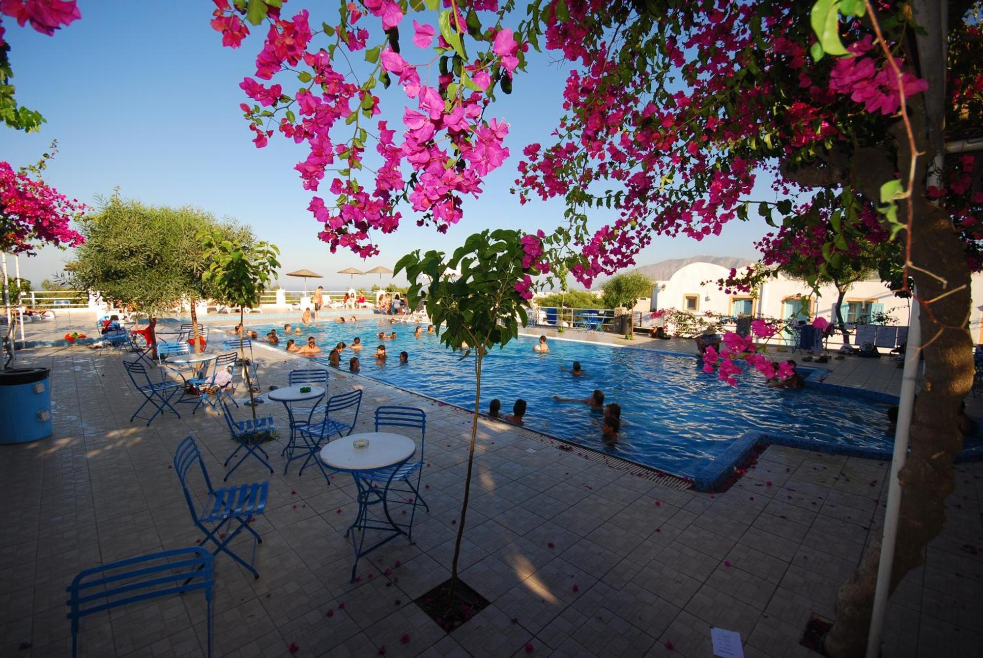 Santorini Camping & Hostel 费拉 外观 照片